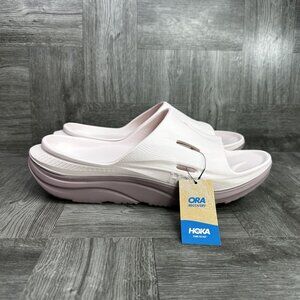 HOKA U ORA Recovery Slide Men size 13 Pink Slides